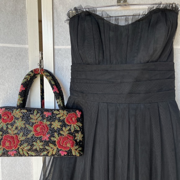 Y2K Vera Wang Tulle Dress🖤 - Picture 3 of 8